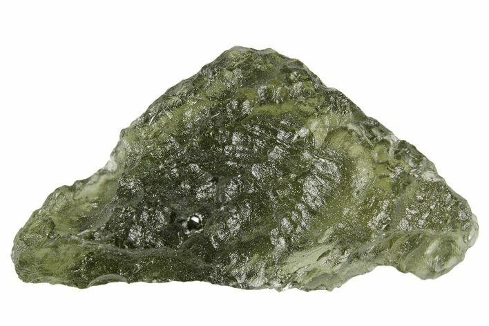 Green Moldavite Tektite ( g) - Czech Republic #359481